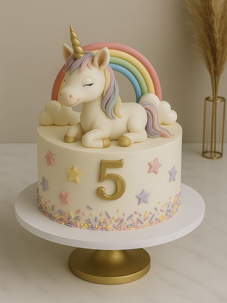 Unicorn Theme Cake