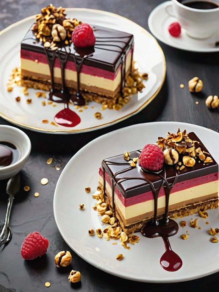 Pastries and Cake Slices