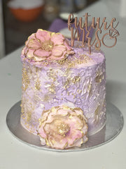 Elegant "Future Mrs" Bridal Shower Cake (BRS003)