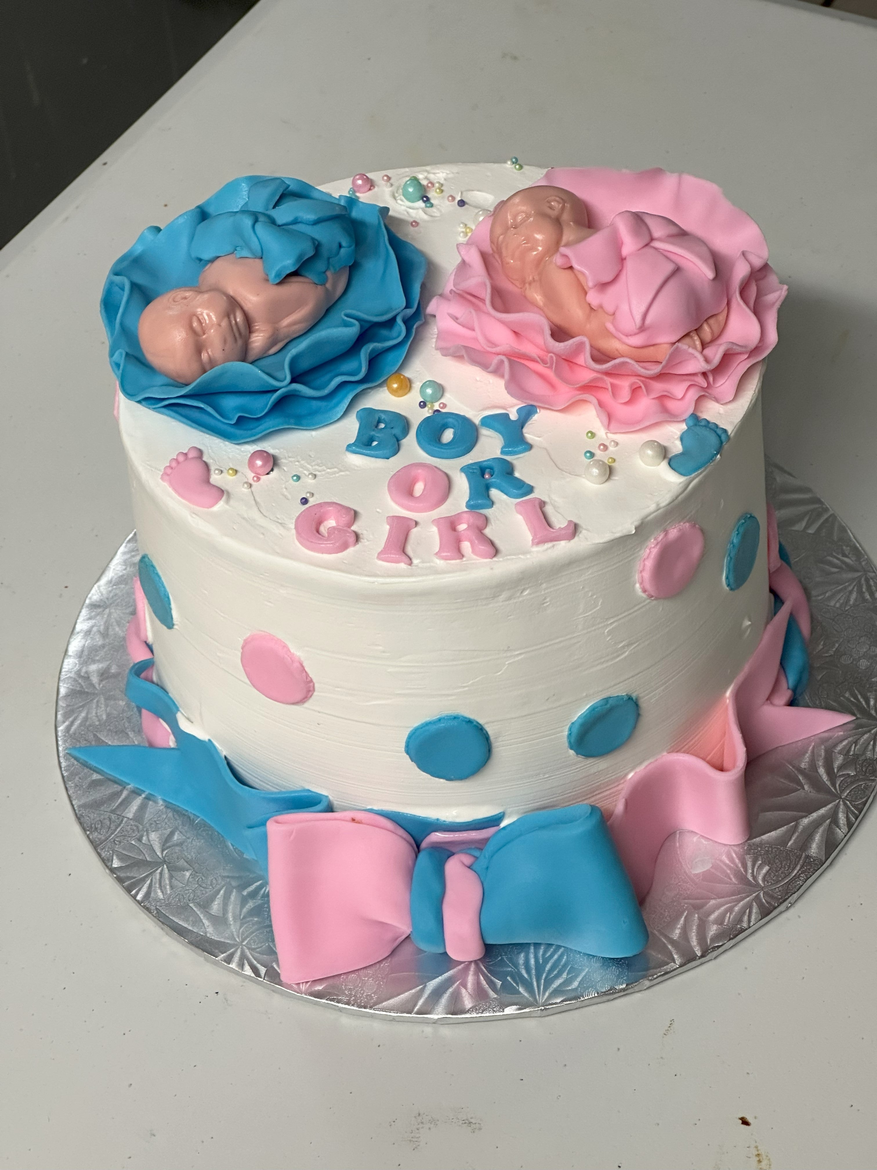 Boy or Girl? - Gender Reveal Cake (BSC003)
