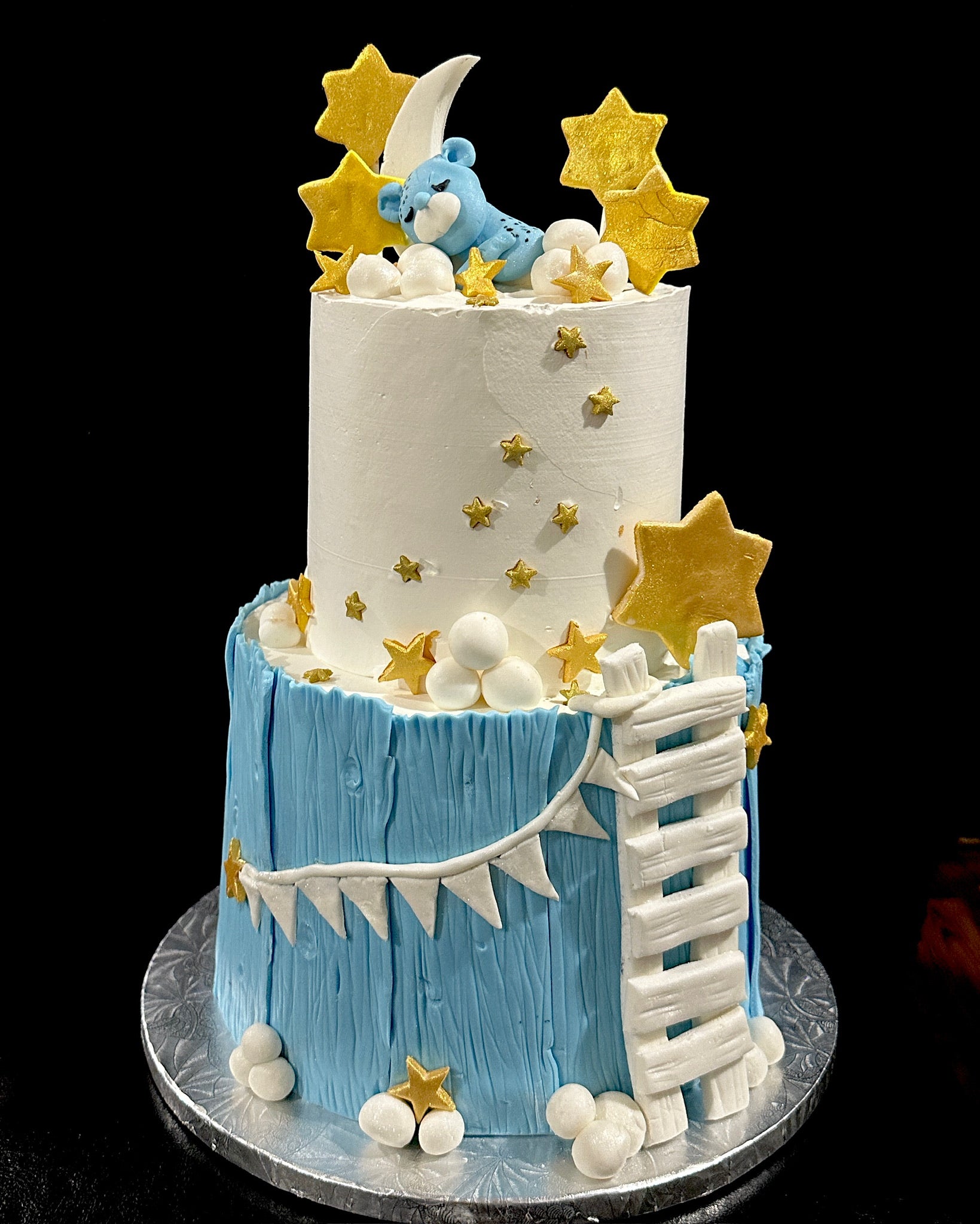 Twinkle Little Star Baby Shower Cake (BSC005)