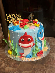 Baby Shark Birthday Cake (BSK001)