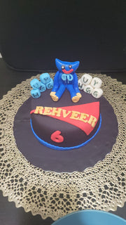 Huggy Wuggy Theme Birthday Cake (CCR001)