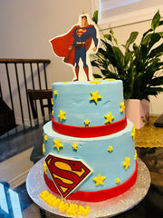 Superman Birthday Cake (CCR007)