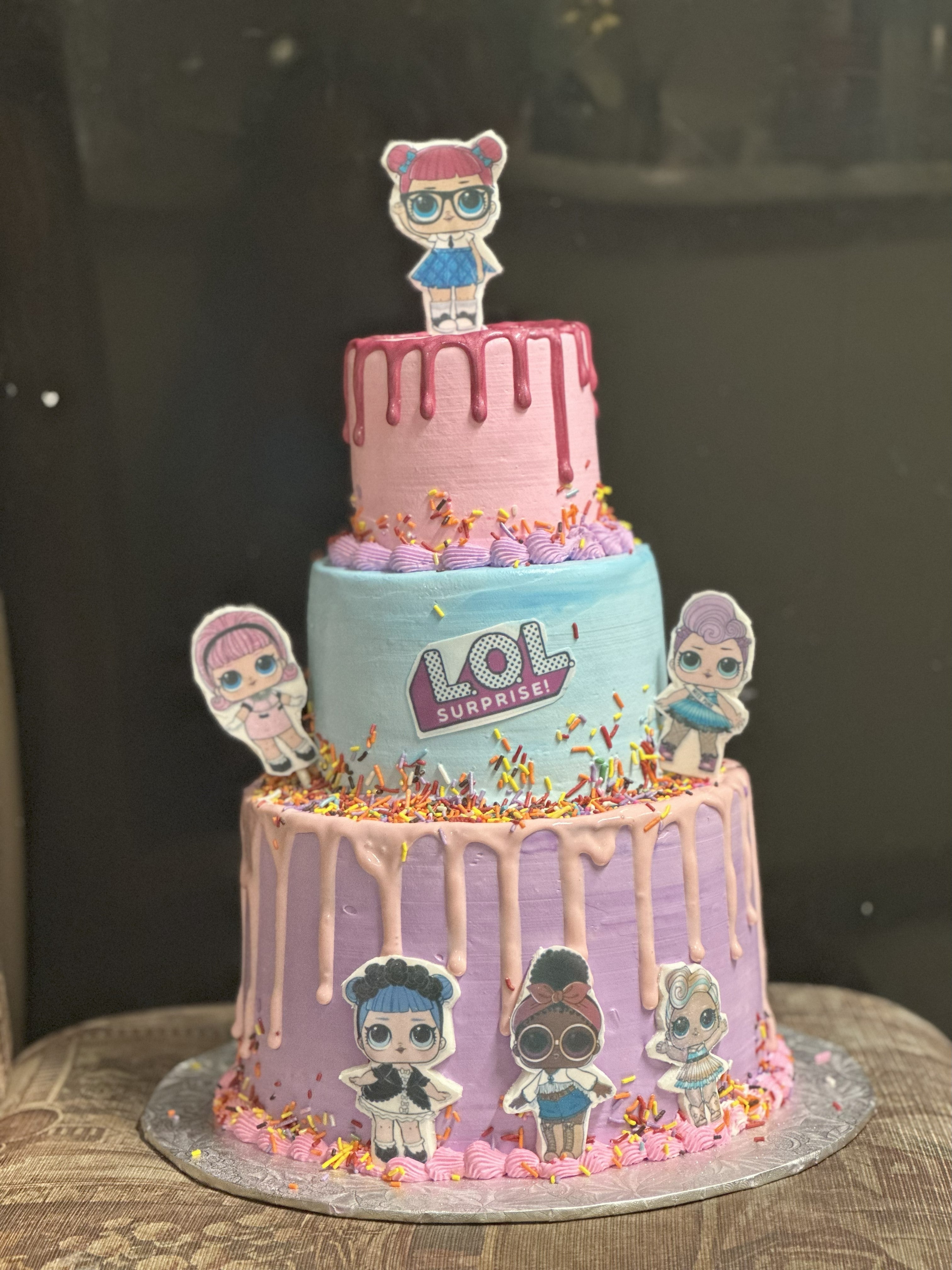 LOL Surprise Tiered Cake (CCR08)