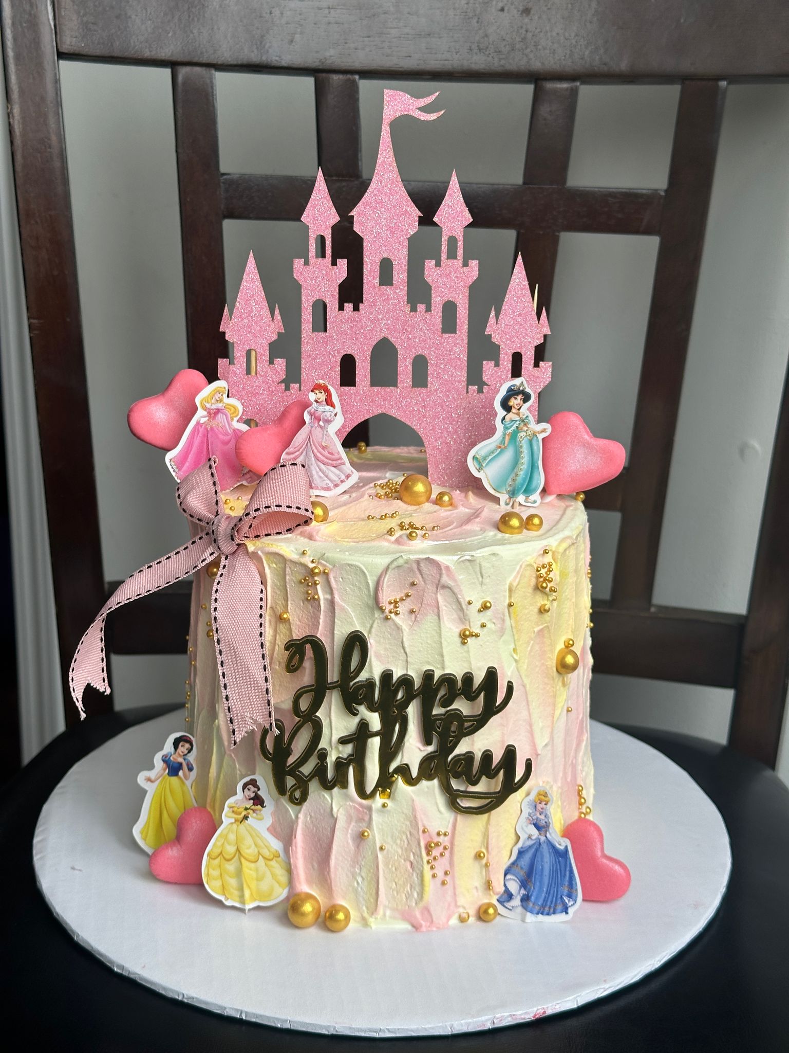 Princess Castle Birthday Cake (DSP001)