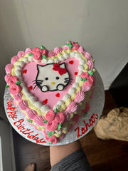Hello Kitty Heart Cake (HS003)