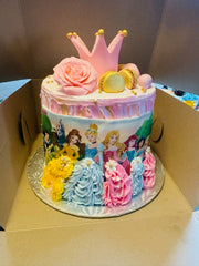 Royal Princess Crown Cake (DSP003)