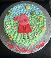 Peppa Pig Garden Cake (PPT004)