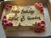Elegant Garden Bloom Birthday Cake (SLB002)