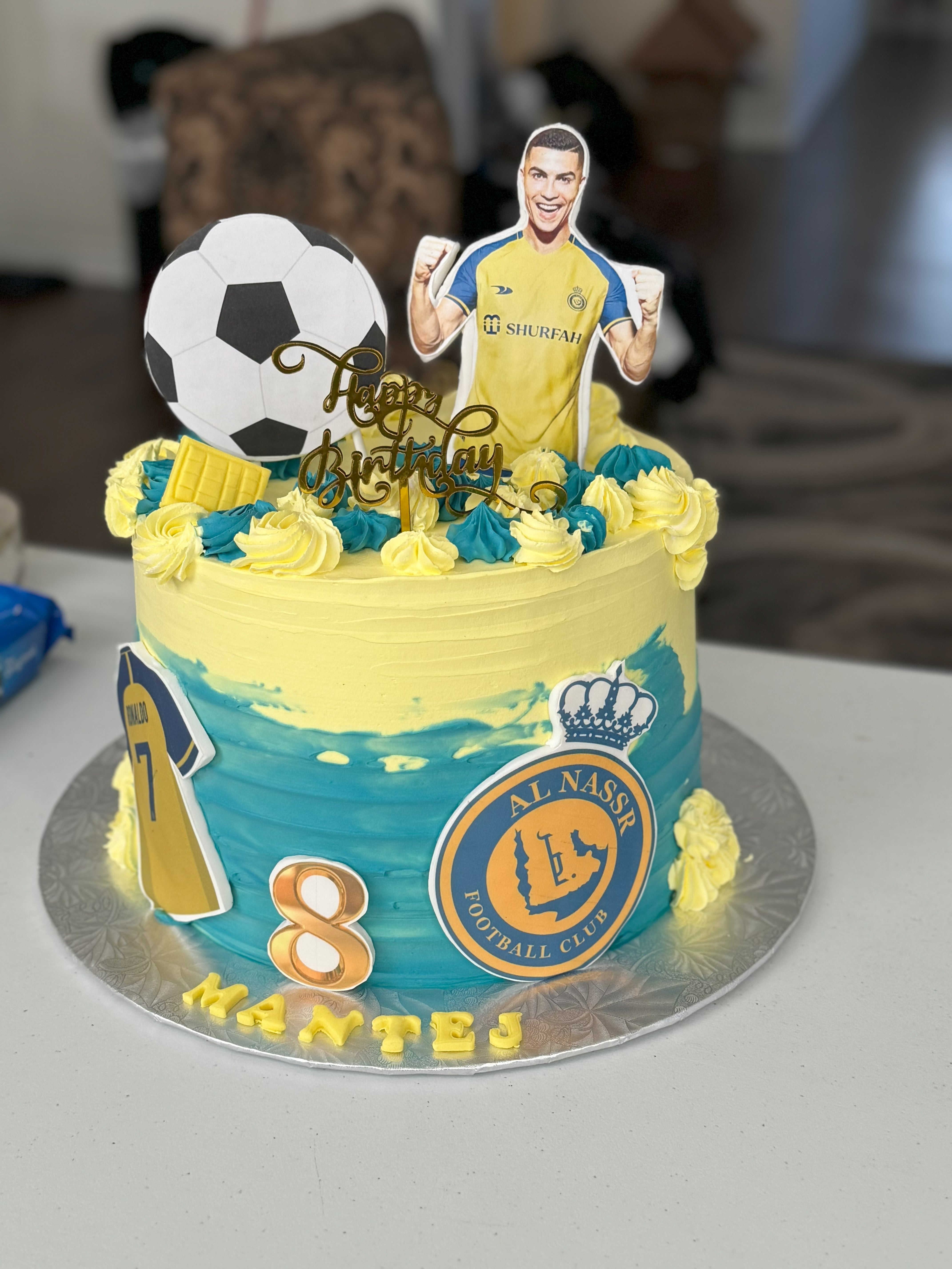 Cristiano Ronaldo Al Nassr Cake (SPT005)