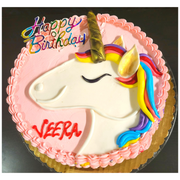 Unicorn Birthday Cake for Veera (UNC001)