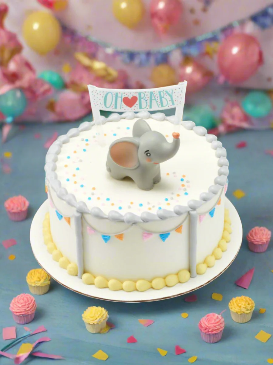 Oh Baby Elephant Cake